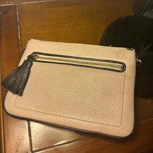 Kate Spade Pink and Black Clutch